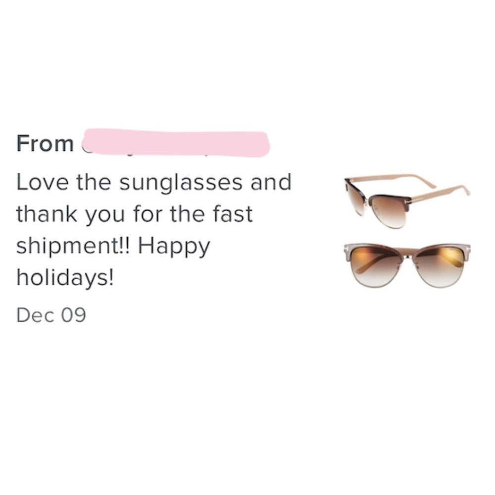 New TOM FORD Fany Brown Cat Eye Sunglasses - Picture 10 of 16